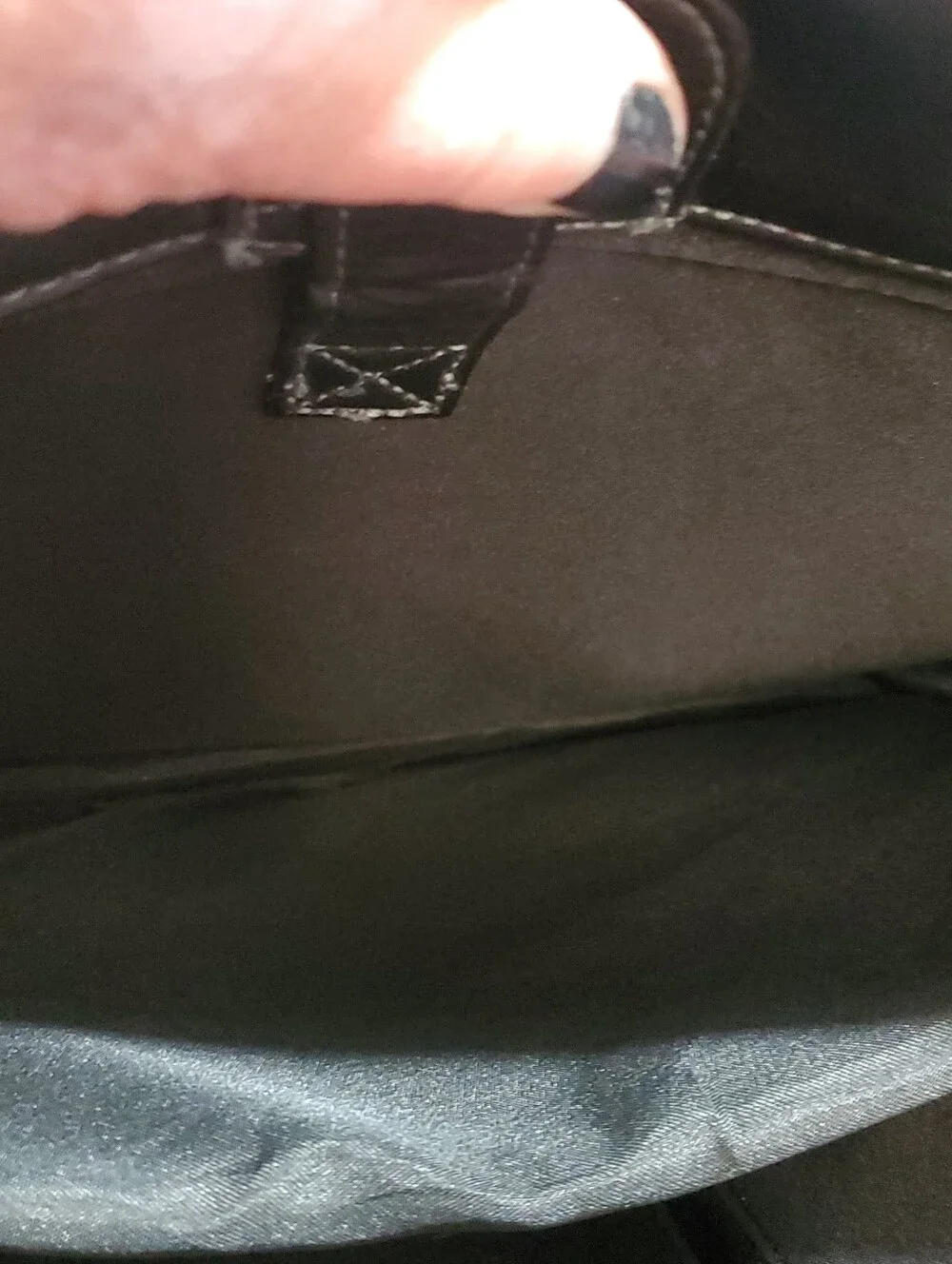 COMPUCASE BLACK LEATHER LAPTOP CASE. BRIEFCASE. OFFICE BUSINESS.